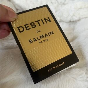 Destin de Balmain Paris sample spray .05 oz/1.5 ml